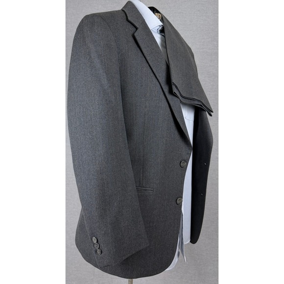 Christian Dior Other - Christian Dior Monsieur‎ Vintage 2pc Suit 40R 31x30 Gray Pinstripe Wool USA Made